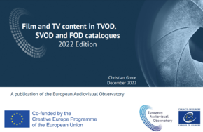 Contingut de cinema i televisió als catàlegs TVOD, SVOD i FOD Edició 2022