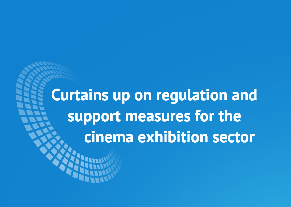 'Mesures de regulació i suport al sector de l'exhibició cinematogràfica'