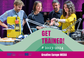 'Get trained!' with Creative Europe MEDIA  (2023-2024)