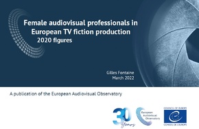 Dones professionals de l'audiovisual en la producció de ficció televisiva europea (Xifres 2020)
