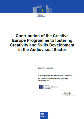 Contribució d'Europa Creativa a la promoció de la creativitat i al perfeccionament de les competències dels professionals de l'audiovisual - Resum executiu
