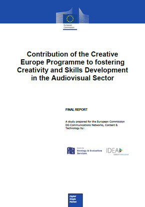 Contribució d'Europa Creativa a la promoció de la creativitat i al perfeccionament de les competències dels professionals de l'audiovisual – Informe final (Anglès)
