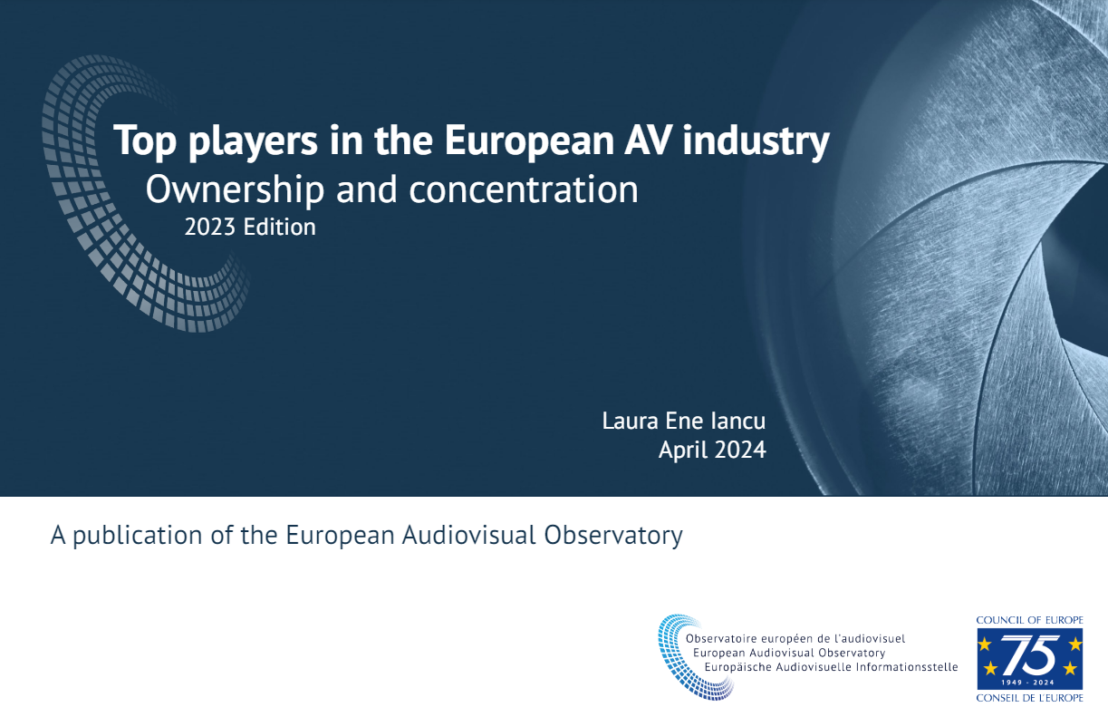 Players principals de la indústria audiovisual europea: propietat i concentració