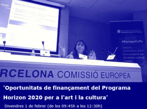 Oportunitats del Programa Horizon 2020 per a l'art i la cultura