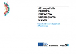 Presentació #EuropeCalls Europa Creativa MEDIA Desenvolupament d'Audiències MEDIA (Àlex Navarro)