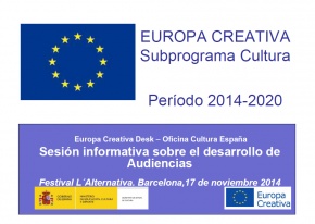 Presentació #EuropeCalls Europa Creativa MEDIA Desenvolupament d'Audiències Cultura (Augusto Paramio)