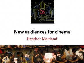 Presentació de Heather Maitland a la jornada professional D'A - Nous Públics 2016: New audiences for cinema