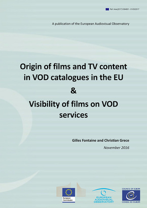 Informe OEA: Origin of films and TV content in VOD catalogues in the EU & Visibility of films on VOD services (Anglès)