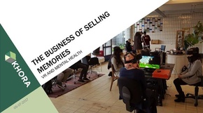 Presentació de les jornades professionals de l'AFF 2017: The Business of Selling Memories (Khora)