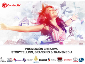 Presentació de la jornada professional D'A 2017: Promoció creativa. Storytelling, Branding & Transmedia, a càrrec de Belén Santa-Olalla, Conductrr