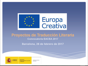 #EuropeCalls Europa Creativa Cultura - Projectes de Traducció Literària: presentació de la convocatòria