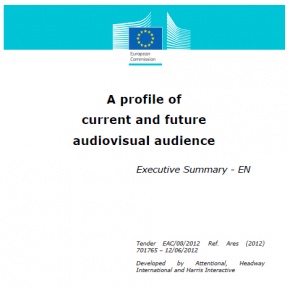Resum executiu estudi: Perfil sobre l'actual i futura audiència cinematogràfica (en anglès)
