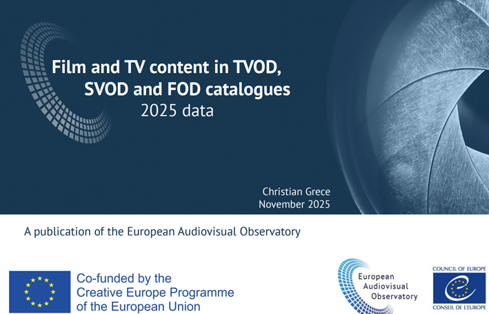 Contingut de cinema i televisió en catàlegs de TVoD, SVoD i FoD - edició 2025