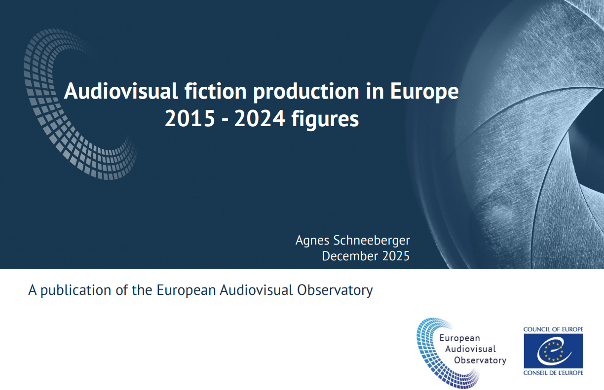Producció de ficció audiovisual a Europa: xifres 2015-2024