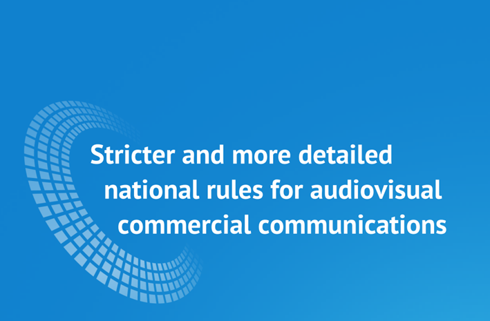 Normes nacionals més estrictes i detallades per a les comunicacions comercials audiovisuals